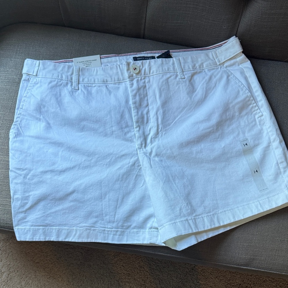 NWT Tommy Hilfiger White cotton  Shorts